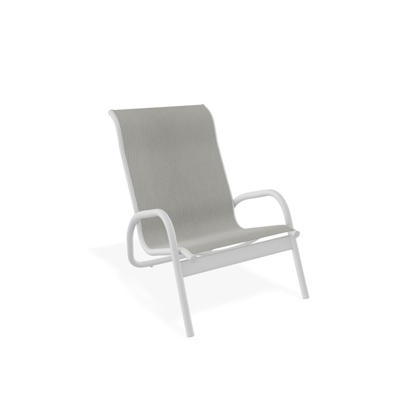 Gardenella Patio Chair, Augustine Oyster, White