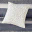 Chambre de luxe bleu marine - 7 pièces avec microfibre douce et coussins décoratifs-121162108