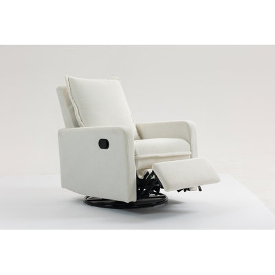 Short Plush Manual Button Armchair Sofa