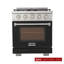 30 in. 4.2 cu. ft. Natural Gas Range and Convection Oven in Light Blue with True Simmer Burners-1953421732-1953421402