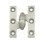 Charnière olive 2 po x 1-1 / 2 po Deltana OK2015U15-R; Finition nickel satiné