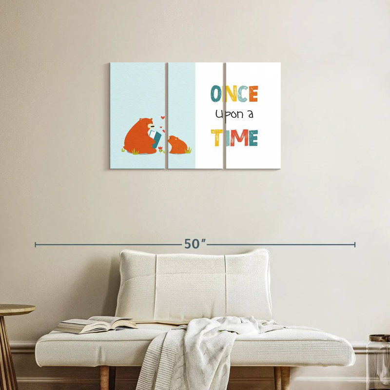 Ashelle Nursery Il était une fois, H 48 po x l 74 po