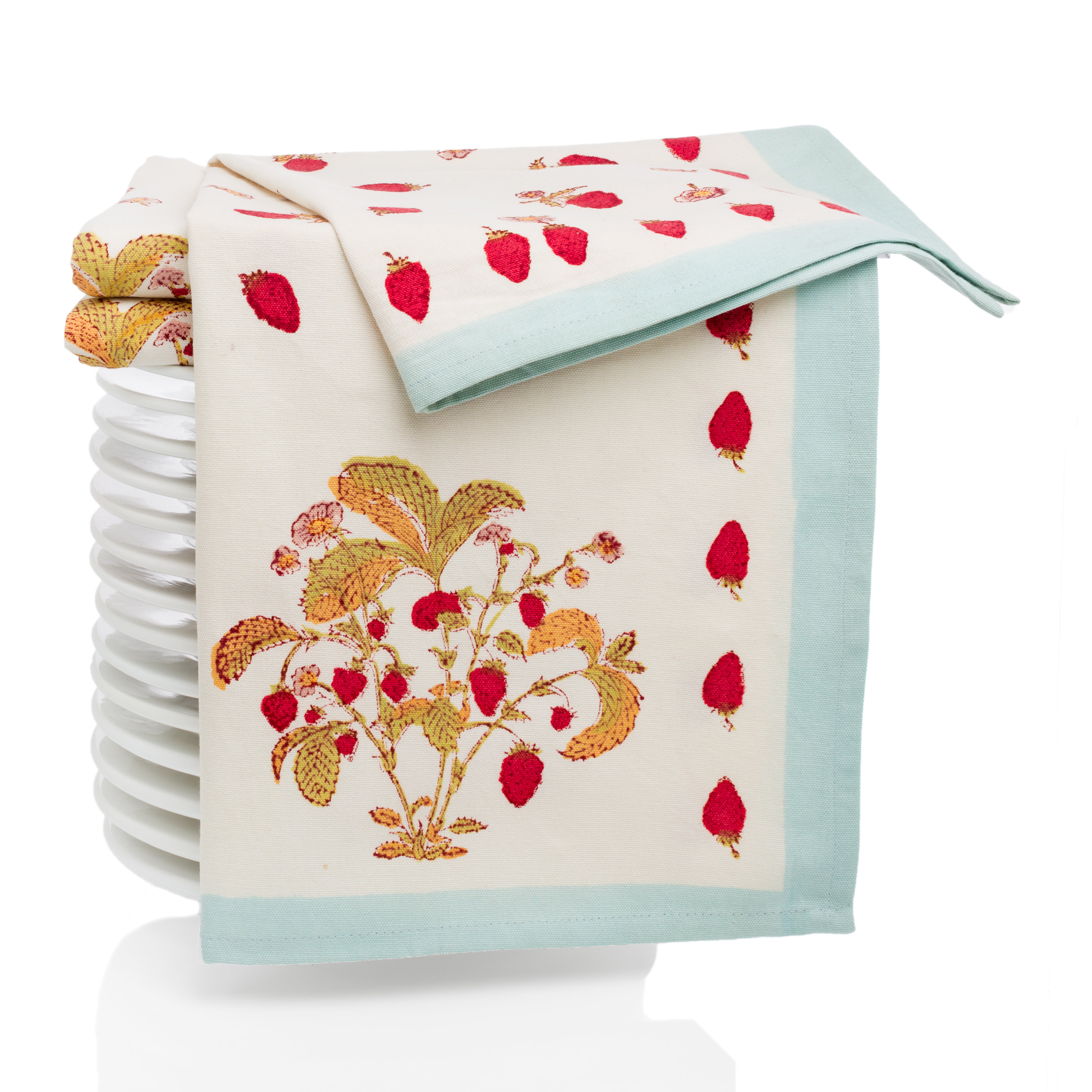 Couleur Nature Strawberry Dishcloth | Perigold