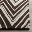 Tapis brun en laine touffeté à la main Sanyla-723127784