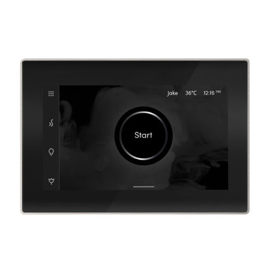 iSteamX Steam Shower Control and Steamhead