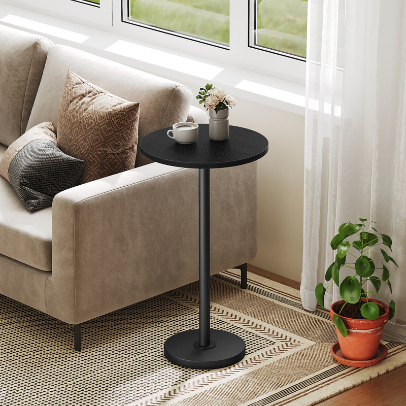Petite table de bout 24,7 po, Black