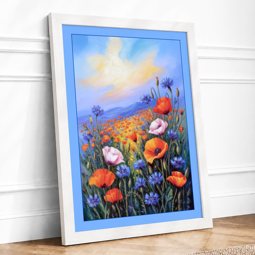 Wildflower Meadow Botanical - Framed Print