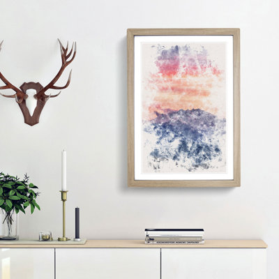 Swiss Mountain - Picture Frame Graphic Art