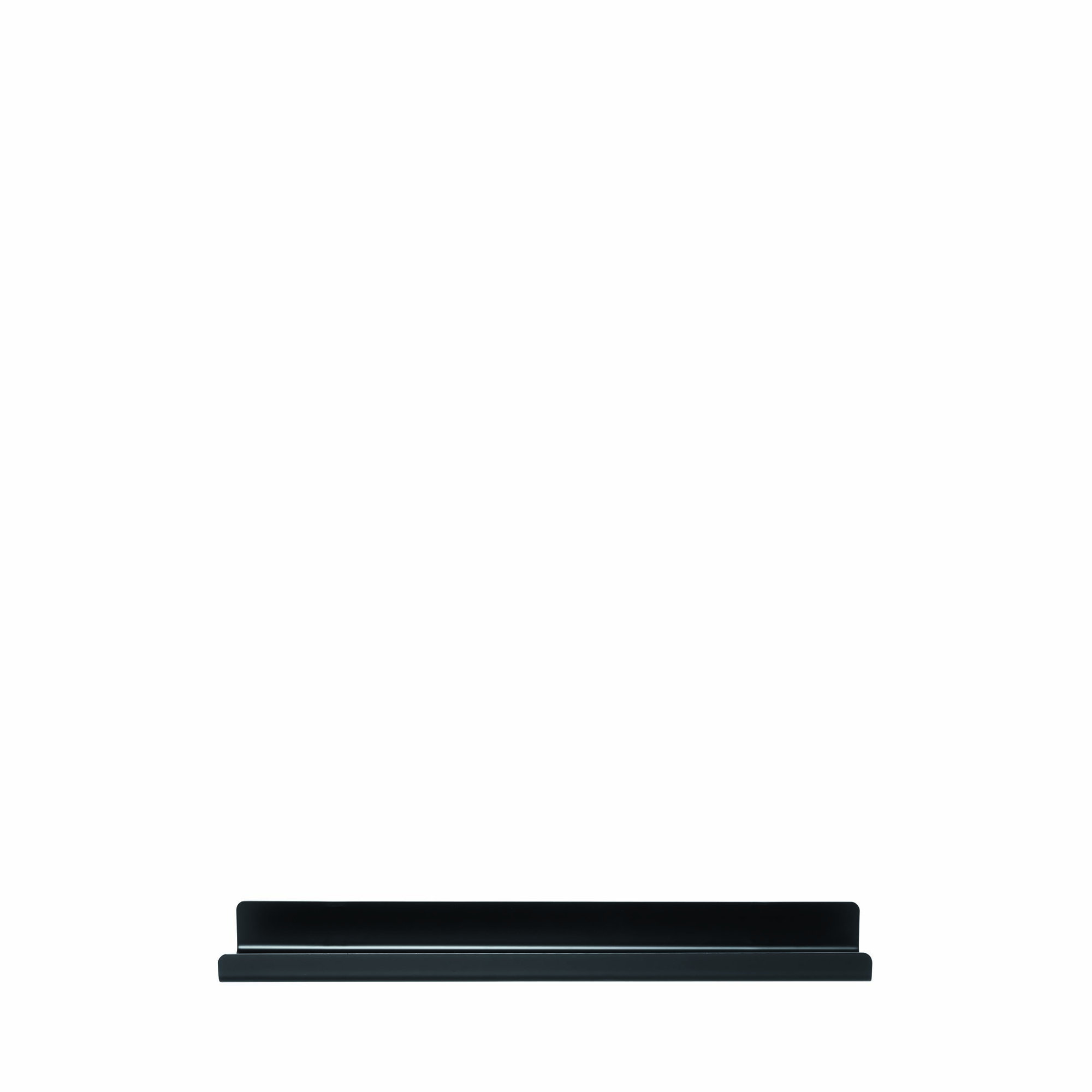 MODO Metal Floating Shelf, Black, 1.8" H x 20.3" W x 4.1" D