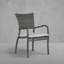 Skye Woven N-Dura Resin Wicker Stackable Outdoor Arm Chair-1322092093-1322092480-1322092486