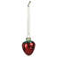 Ornements de fruits, verre, boîte / 8 boîtes: 7 x 6,5 x 1,5, ornements: 1,5 po x 1,5 po - 2,5 po