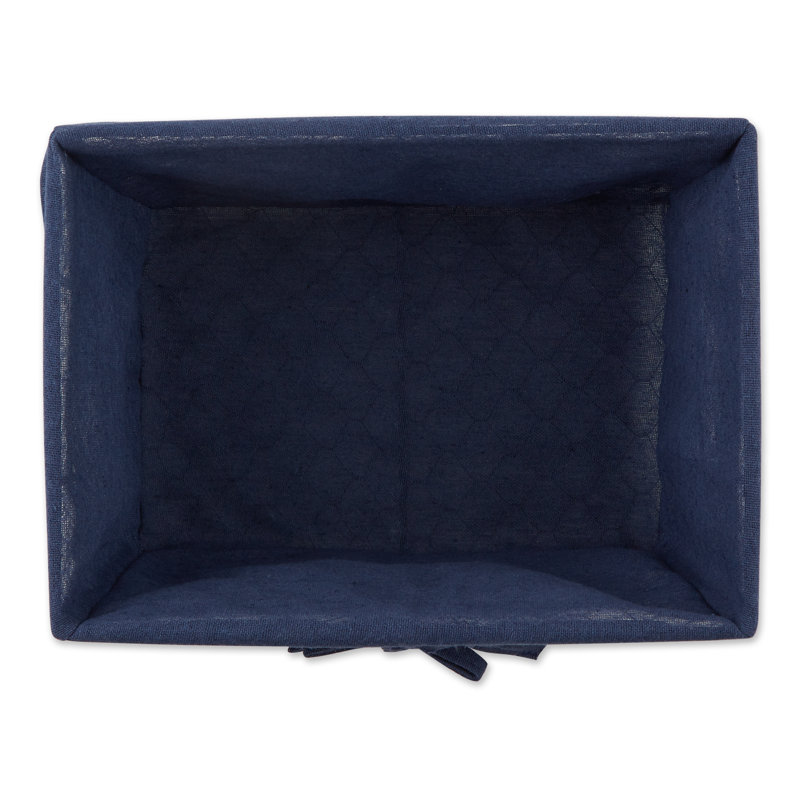 Gracie Oaks Decorative Basket, French Blue