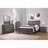 Rustic Wood Platform Bed-729750893