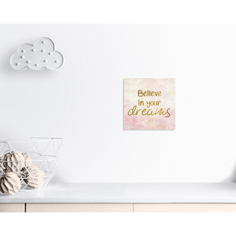 Rêves de licorne 2, H 16 po x l 16 po x P 1,5 po, Toile