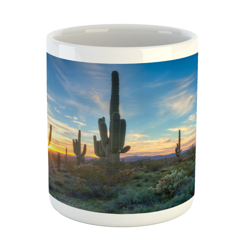 Grande tasse à café saguaro