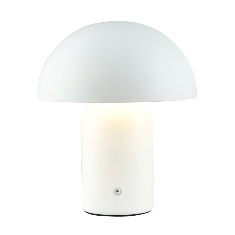 Rajina Metal Table Lamp, Matte White