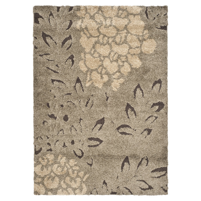 Chanhassen Shag Performance Floral Rug