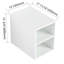 Meuble-lavabo mural modulaire 48 po avec lavabo, armoire latérale et portes à fermeture en douceur 48 po