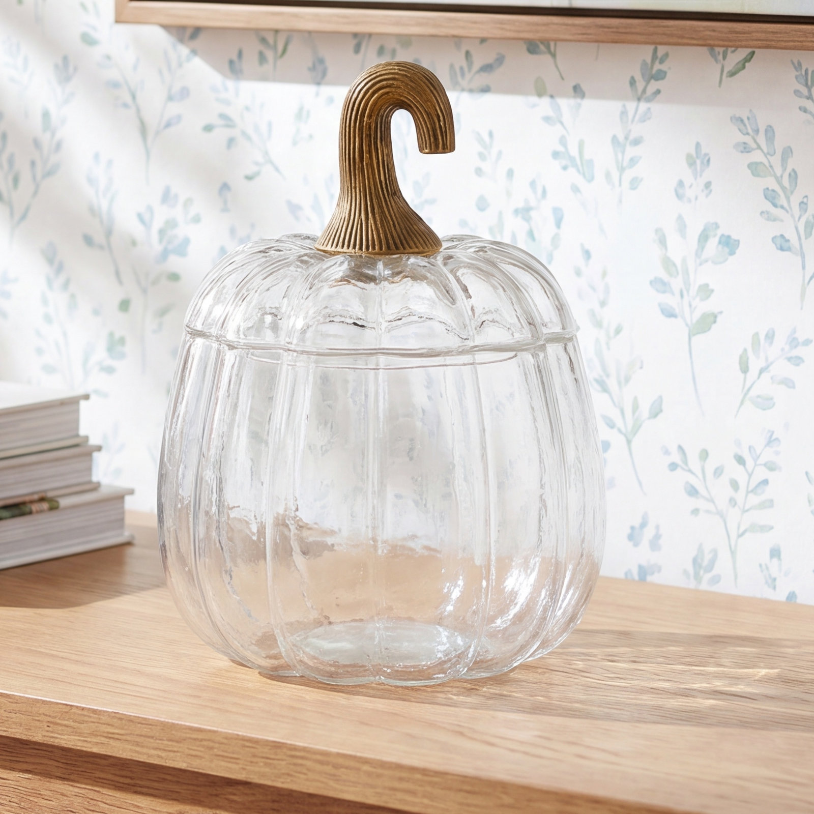 Large Translucent Pumpkin Terrarium