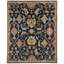 Charleigh-Palmette Hand Knotted Wool Oriental Area Rug in Blue-1260599154