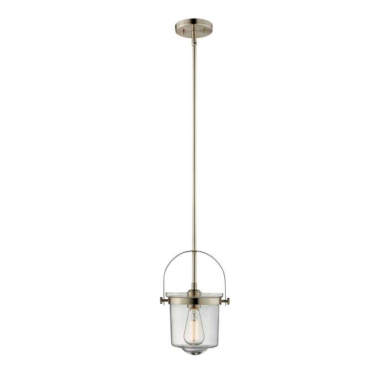 Luminaire suspendu simple en forme d'urne à 1 lumière Gadsden