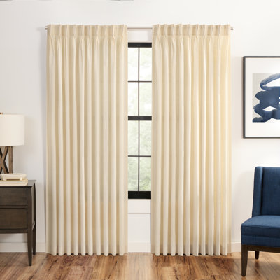 Waverly Serendipity Pinch Pleat Light-Filtering Window Panel