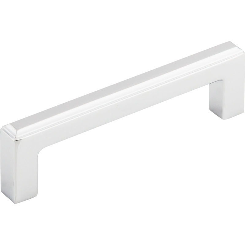 Podium Bar Pull, Polished Chrome, 3 3/4" Center to Center