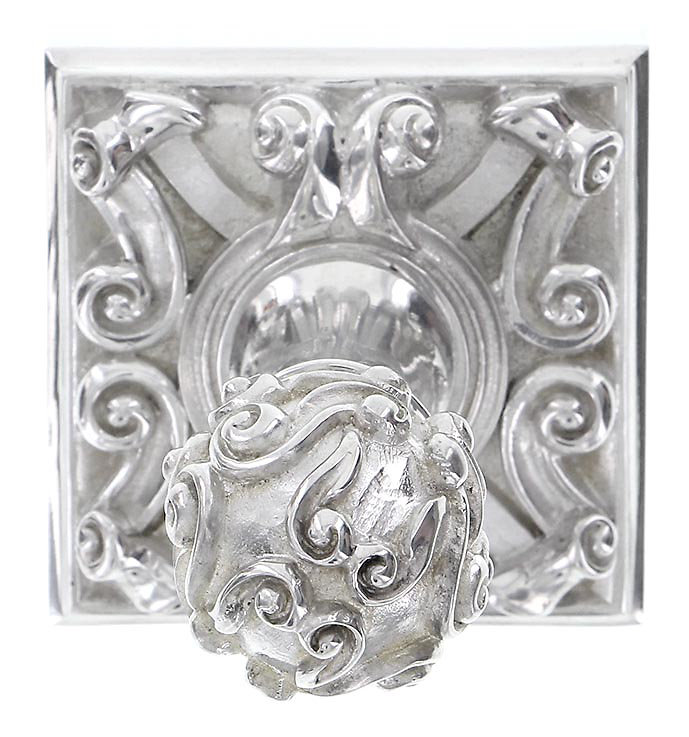 Sforza Robe Hook, Polished Nickel