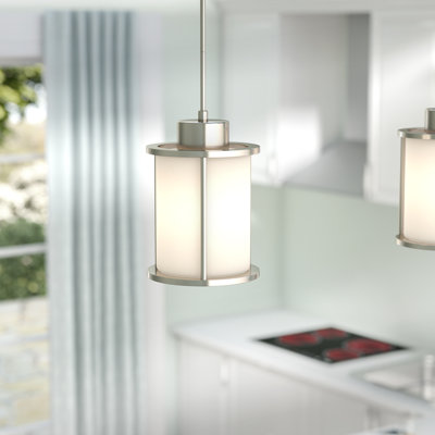 Luminaire suspendu cylindrique simple à 1 lumière Floyd