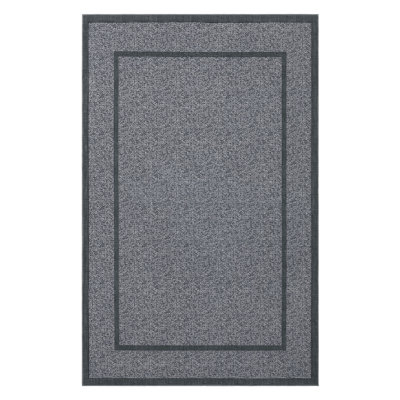 Tapis à motif géométrique moderne Tapis ultra-antidérapant Tapis de sol résistant aux marques pour la salle à manger