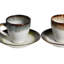 Cascade Stoneware Espresso Cup and Saucer