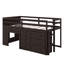 Lit mezzanine avec tiroirs et tablette-164545334