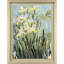 Art encadré blanc iris