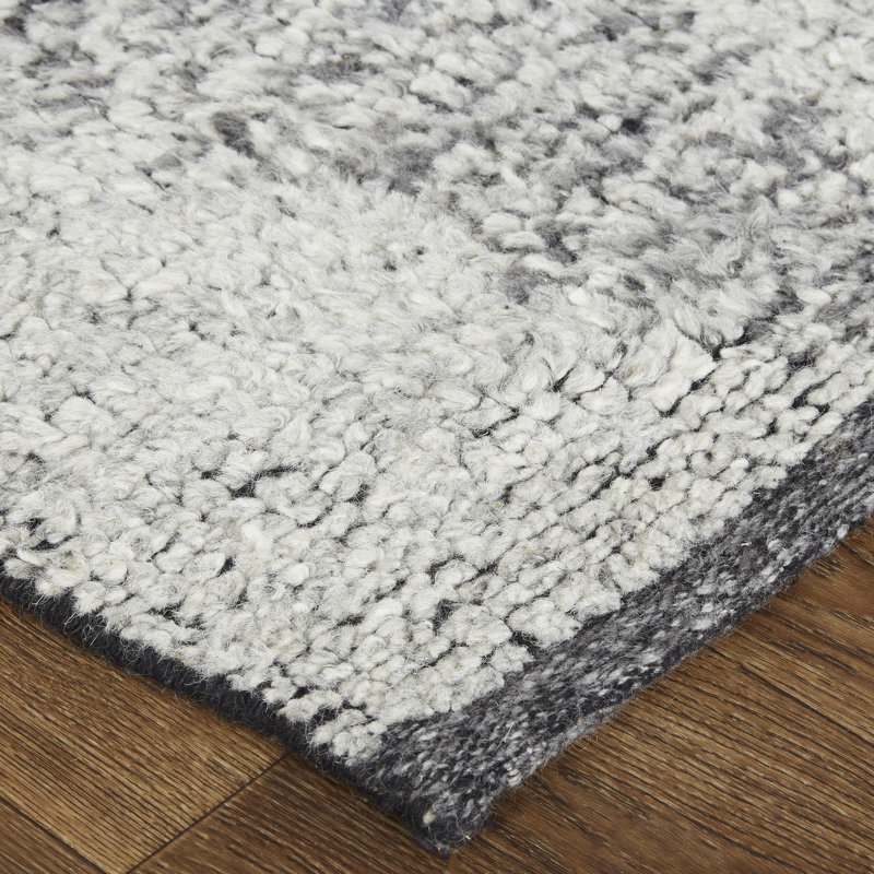Alford Wool Geometric Area Rug, Rectangle 5'6" x 8'6"