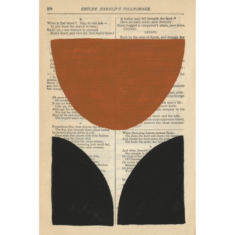 Modern Prose V by Renée W. Stramel - Painting Print, 91 cm H x 61 cm W, Wrapped Canvas