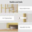 180cm H x 80cm W Metal Bookcase-950164913