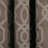 Bazille 100% Polyester Light-Filtering Woven Spaced Striped Curtain Panel with Grommet Top