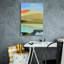  «Colorfield No. 16» par Jan Weiss, art mural sur toile, 18 po x 26 po
