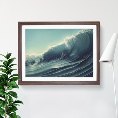 Curl Of An Ocean Wave Vol.2 - Framed Print