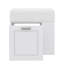 Meuble-lavabo de 21,8 po avec lavabo, armoire flottante murale, grand tiroir et tablette réglable-342243184