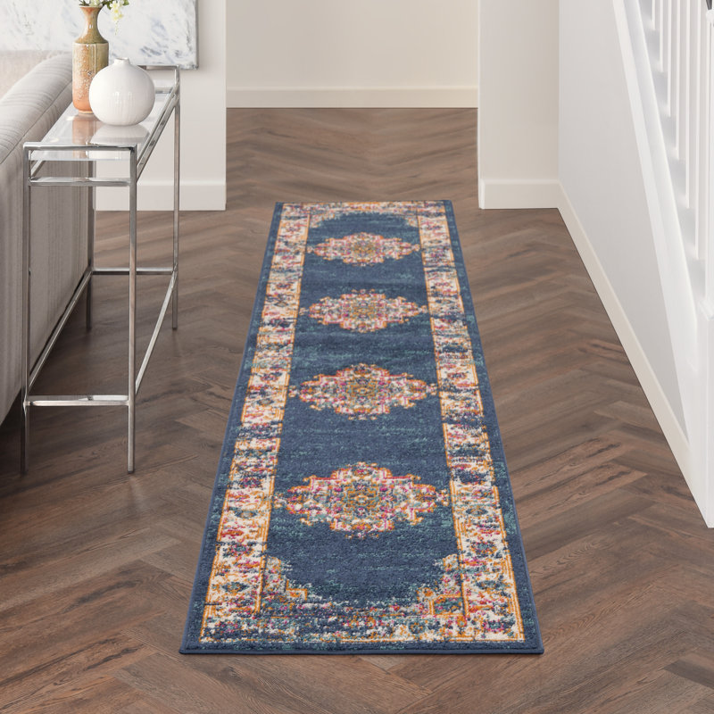 Oriental Indoor Rug, Runner 2'2" x 10"