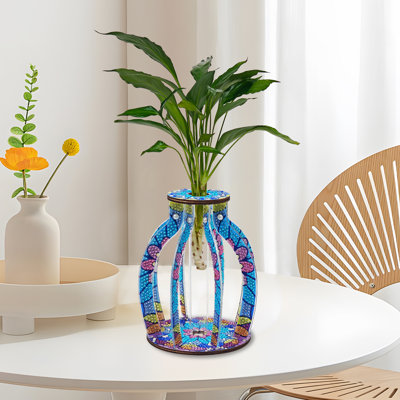 DIY Diamond Painting Vase Kit