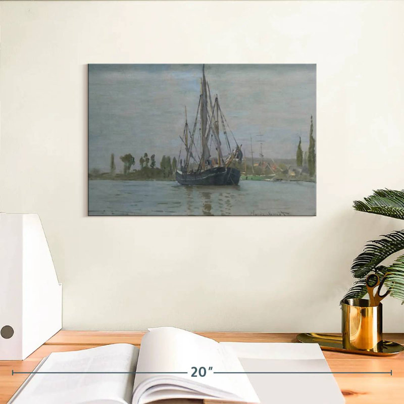 Mehar Anchored Chasse-Maree, 8" H x 12" W