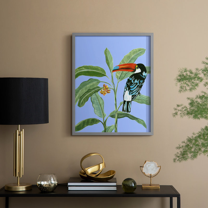 A Few Steps Away II Framed Print - Solid Wood, 15" H x 12" W, Gray
