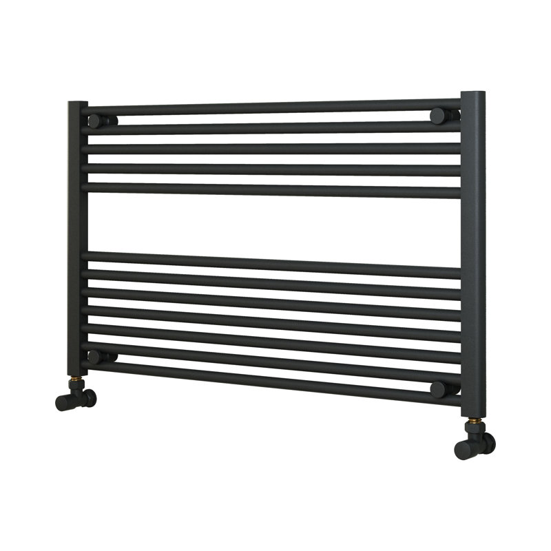 Sharell Straight Towel Rail Heated Towel Rails, 60cm H x 100cm W x 3cm D