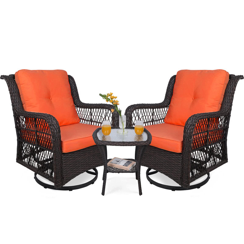 Ensemble de conversation pour 2 personnes avec coussins