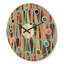 Horloge murale abstraite-63891955