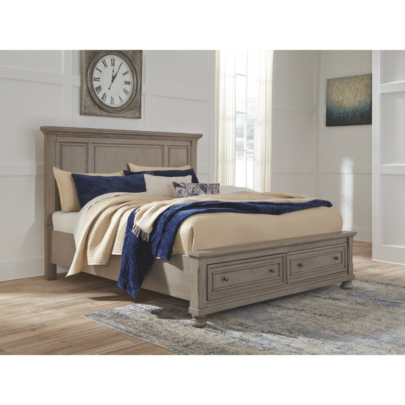 Beamish Panel Storage Bed, Queen