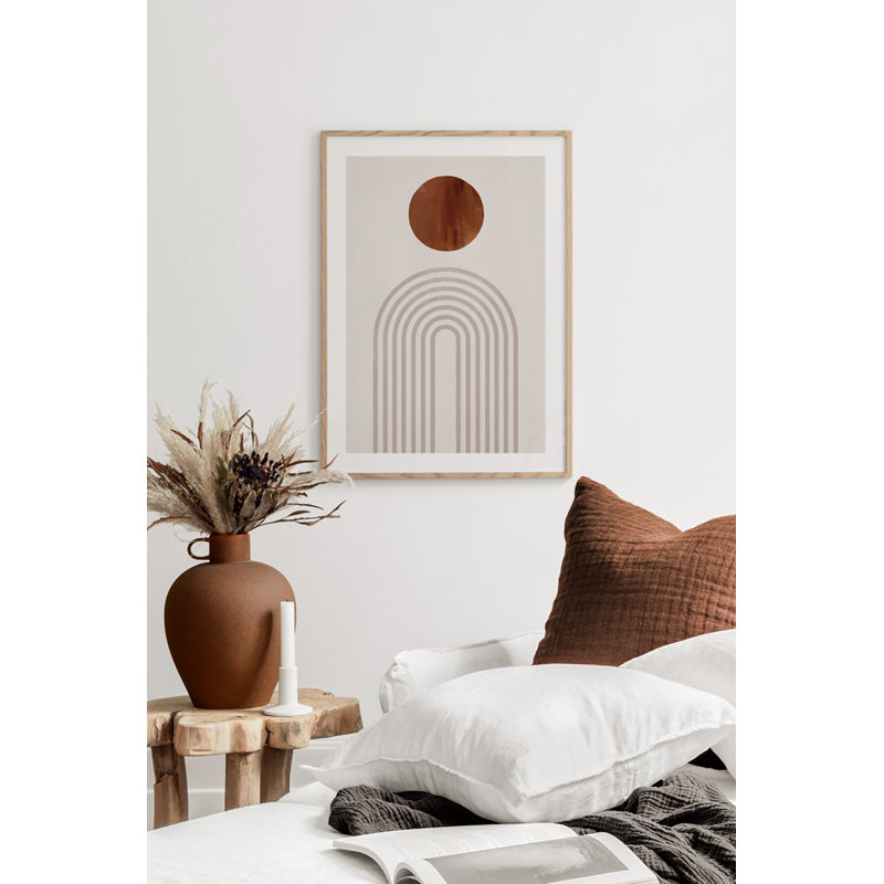 Superbe peinture décorative en panneau de fibres à densité moyenne, 12,9 po x 18,9 po | Cadre 100% bois massif (épaisseur: 0,8 pouce) | L'impression numérique vibrante, parfaite pour la décoration intérieure et les murs de galerie, ajoute élégance et style à n'importe quelle pièce