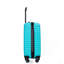 Valise légère 20 ", roulettes, turquoise